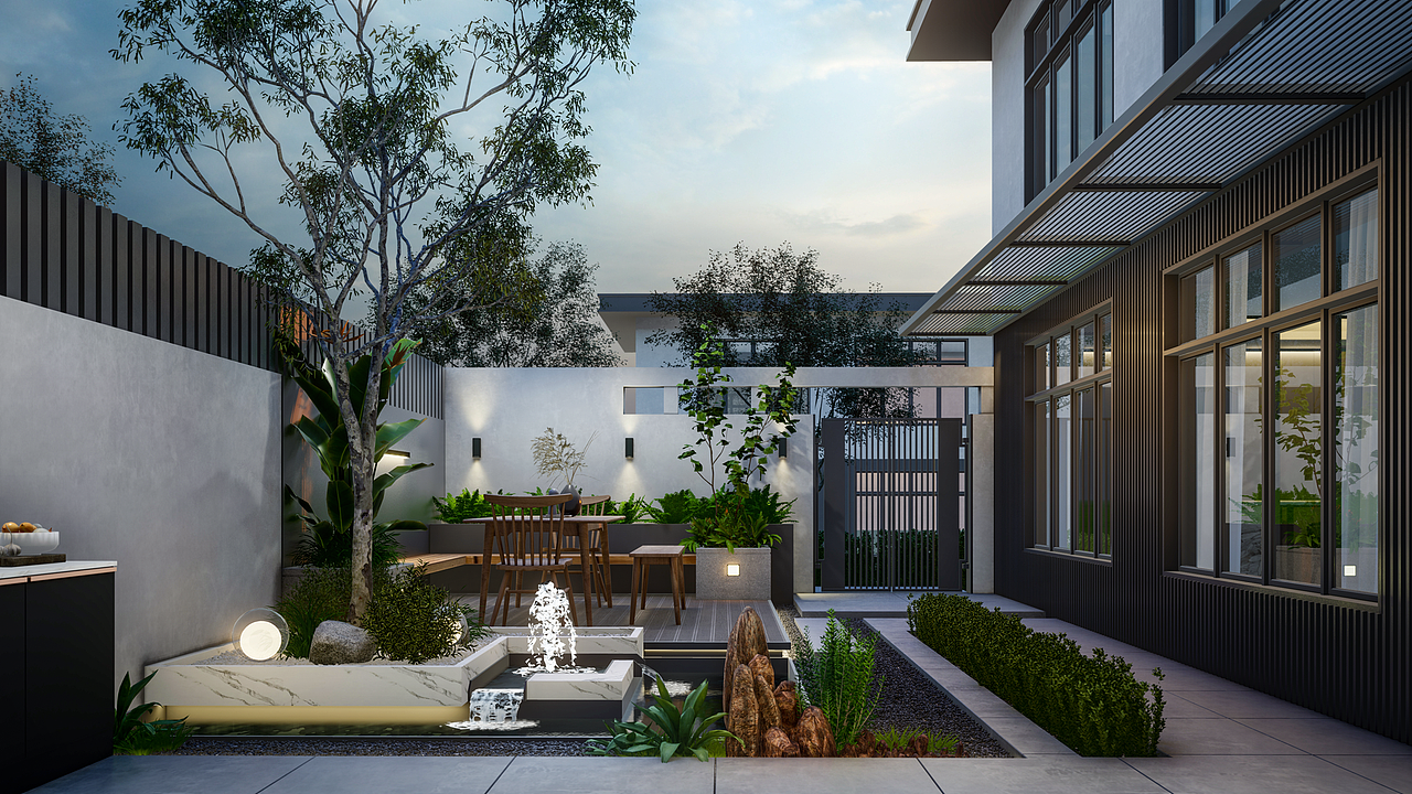 景观效果图表达