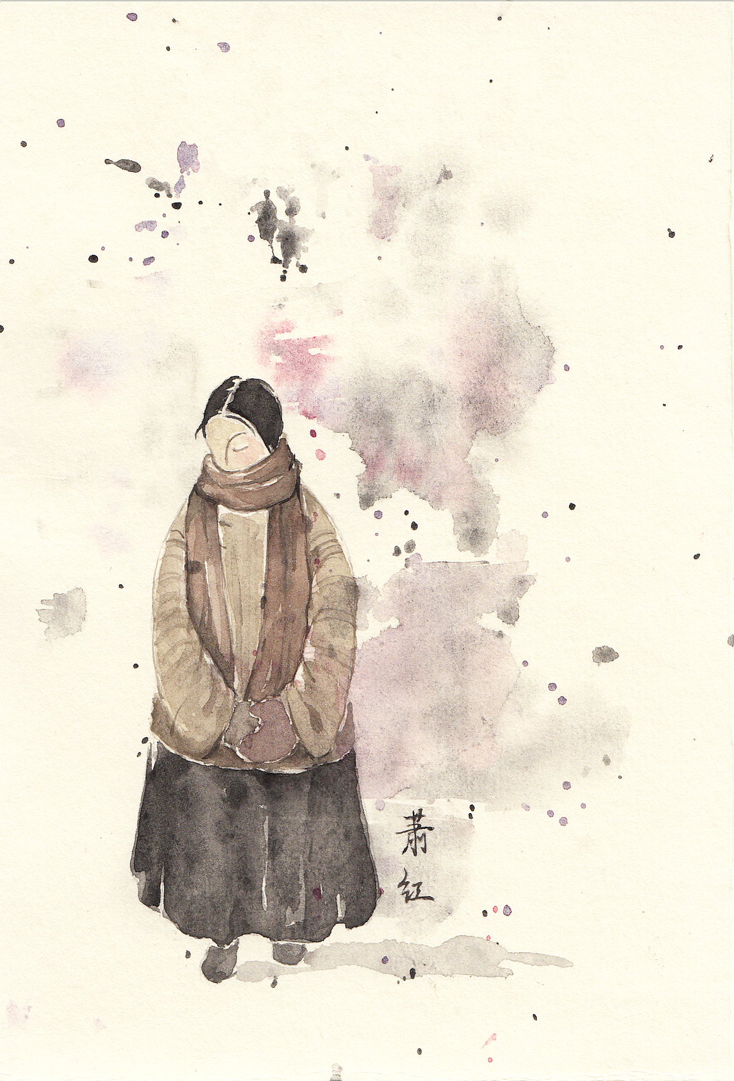 黄金时代The Golden Era-萧红（图ZMTkzNDAwOTI=） - 创作习作 - 站酷设计师高小G原创素材 - 站酷ZCOOL