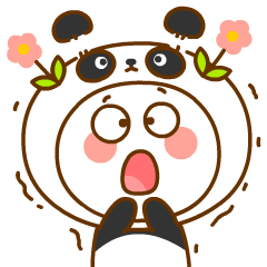 熊猫花花表情来啦~二花（图ZMzUxMjU4NTgw） - 单幅漫画 - 站酷设计师仙粑原创素材 - 站酷ZCOOL