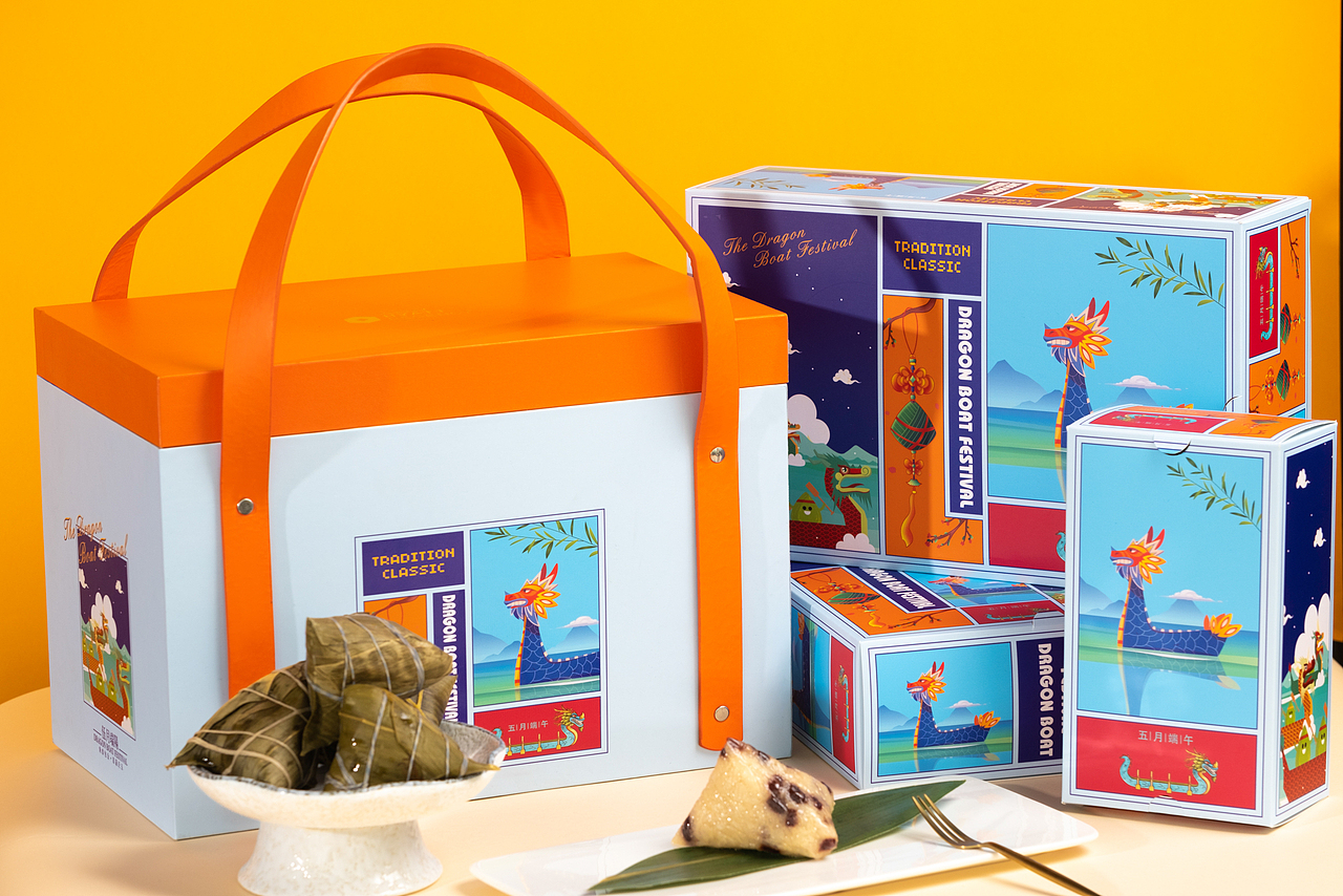 凯悦酒店端午节粽子礼盒拍摄