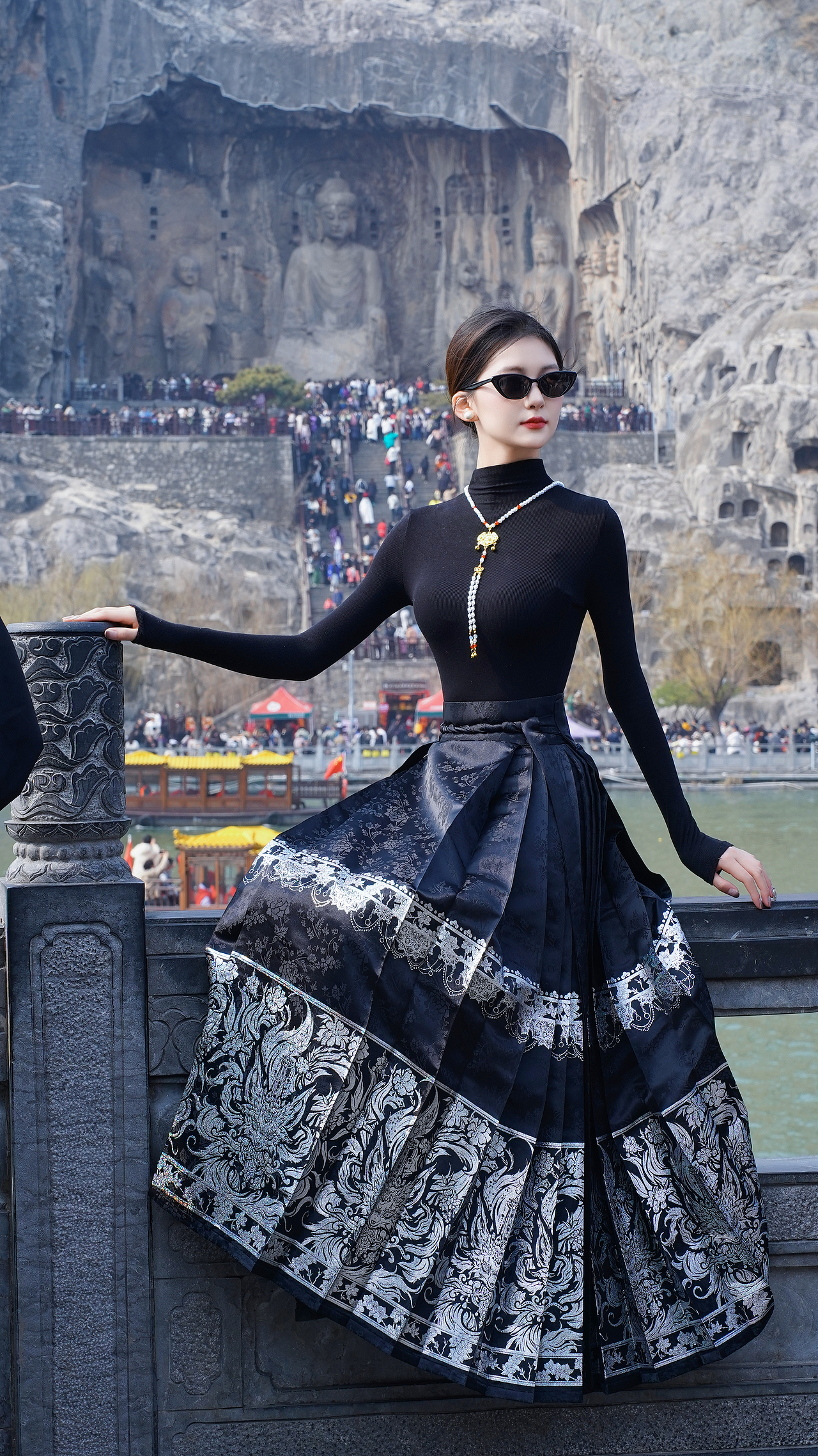 马面裙外拍（图ZMzcwMzc2MDI0） - 产品摄影 - 站酷设计师天骏电商视觉原创素材 - 站酷ZCOOL