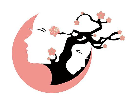 被客户白嫖的 花店 logo 刹那芳华