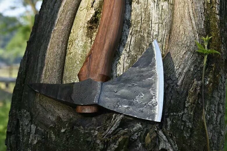 和风堂美术刀剑 锰钢夹钢手斧/飞斧（图ZMjA1NjA2NzIw） - 工艺品设计 - 站酷设计师和风堂美术刀剑原创素材 - 站酷ZCOOL