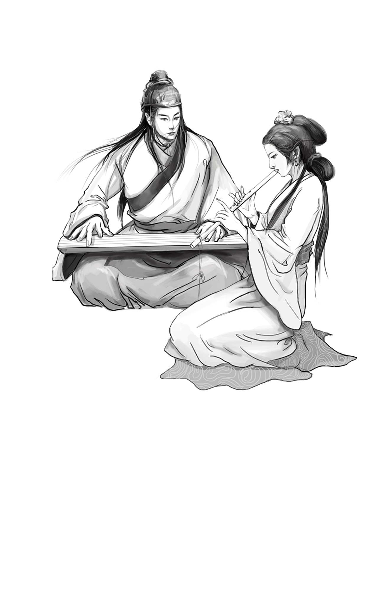 金庸武侠人物（图ZMTQxNjg0OTY0） - 商业插画 - 站酷设计师幕后白手小队原创素材 - 站酷ZCOOL