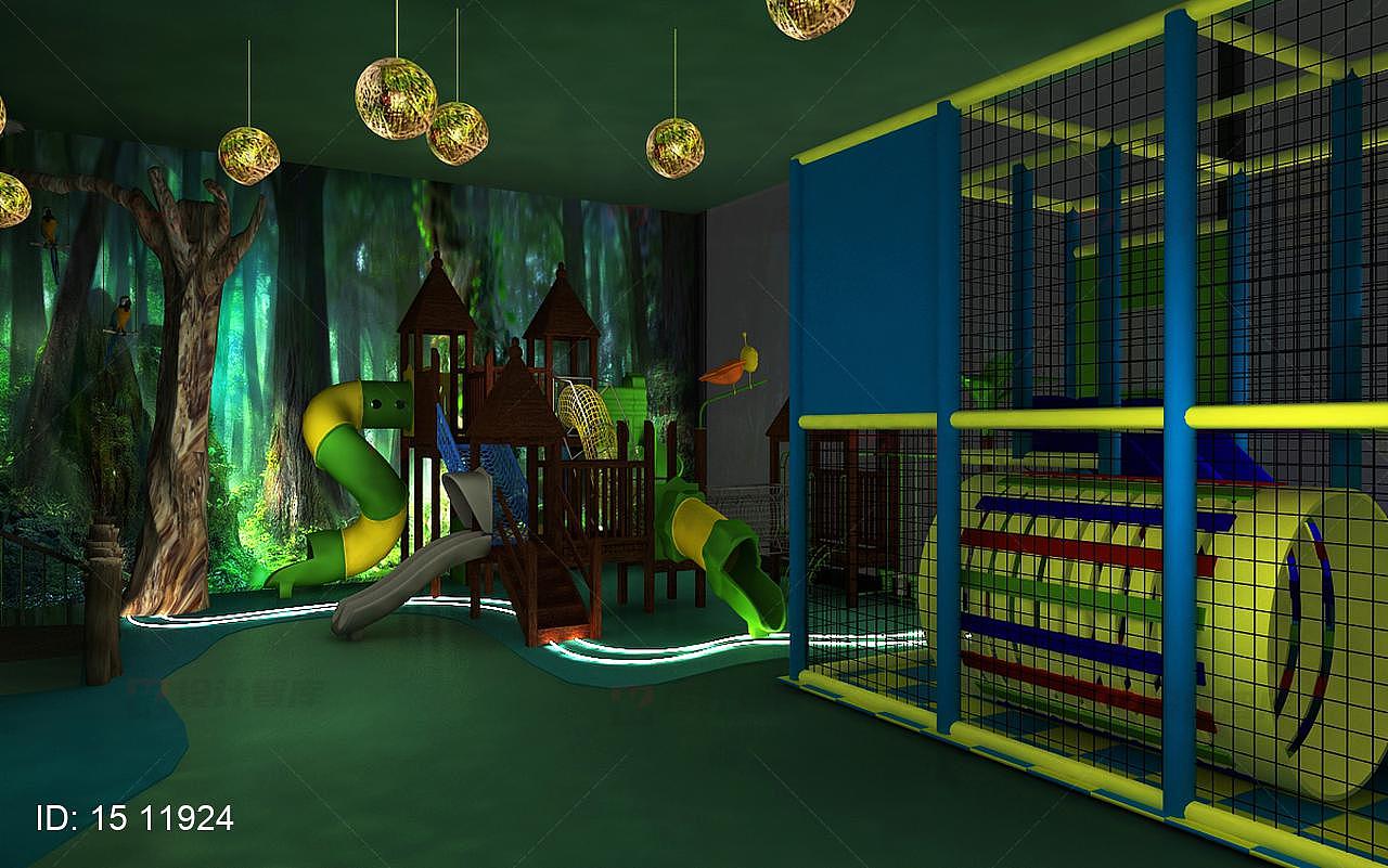 梦幻霓虹灯植物森林体验馆（图ZMjI0MjI5MTQ0） - 建筑/空间 - 站酷设计师一术设计原创素材 - 站酷ZCOOL