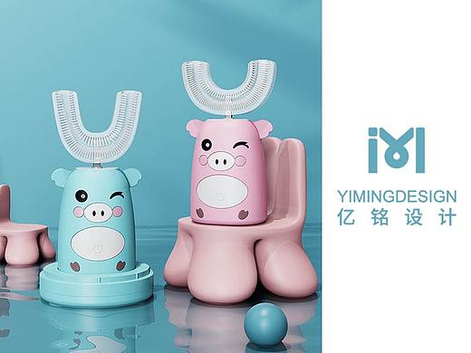 儿童牙刷建模渲染