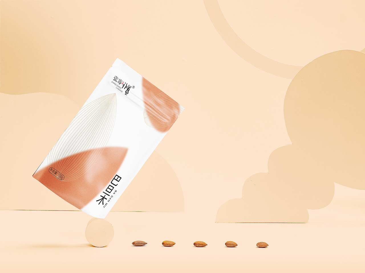 坚果包装设计-张骞的行囊