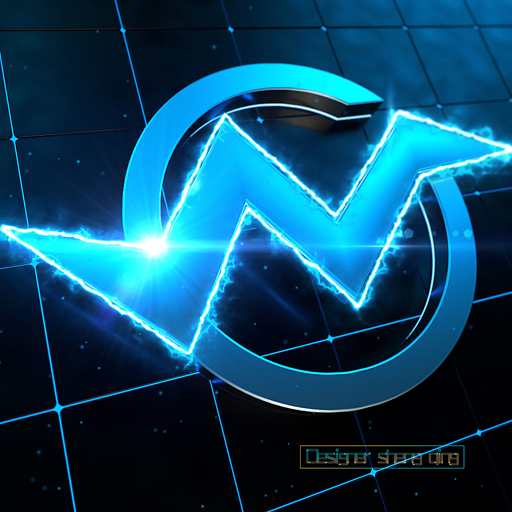 三维炫酷logo|三维|场景|千泓数字视觉创意_原创作品-站酷zcool