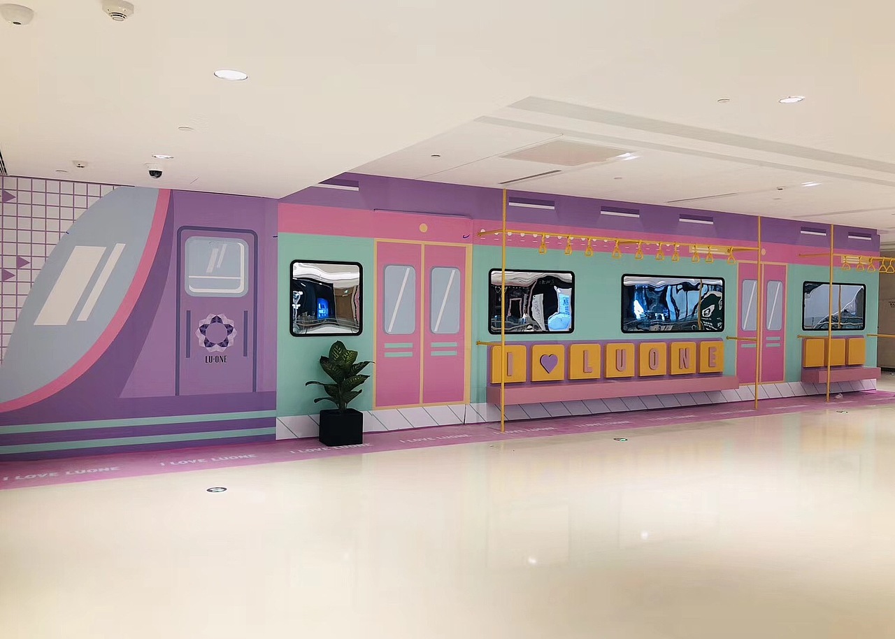 LuOne凯德晶萃广场地铁围挡