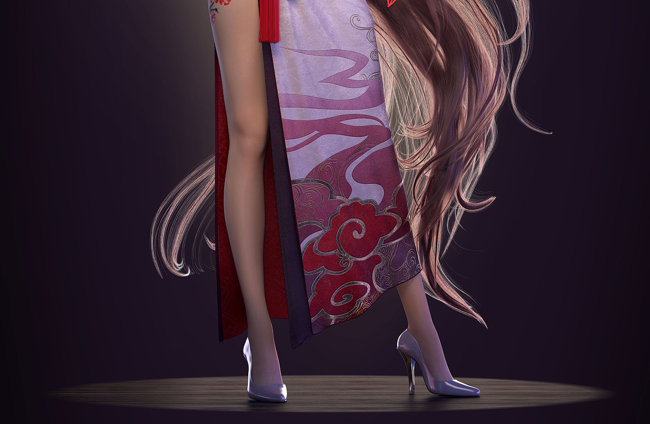 国潮少女（图ZMjc3MTgwMzQ4） - 人物/生物 - 站酷设计师大布偶殿下原创素材 - 站酷ZCOOL