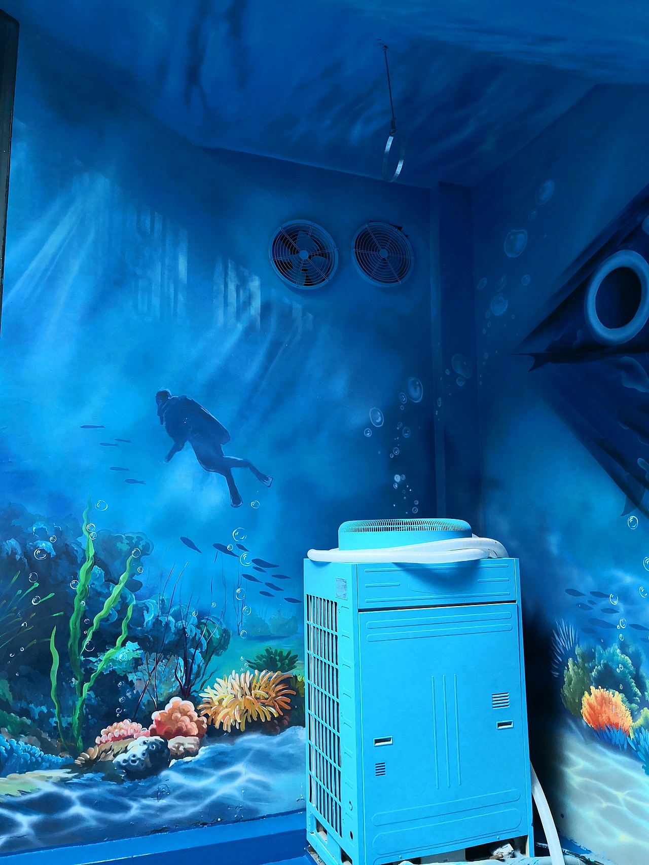 嗨海大厨小鲜匠心小馆壁画