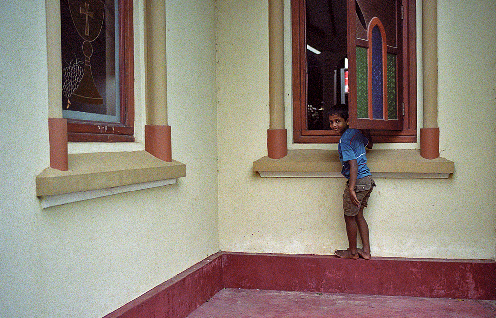 微笑的印度洋眼泪(胶片游记)
