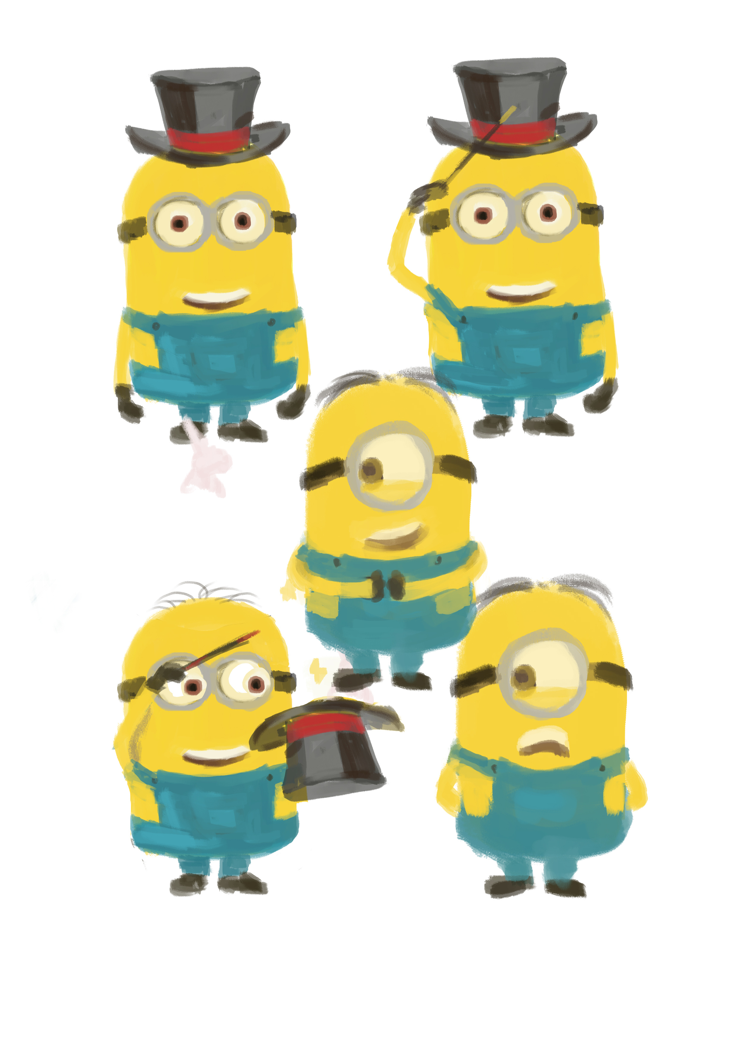 小黄人|插画|其他插画|萌提莫 - 原创作品 - 站酷 (zcool)