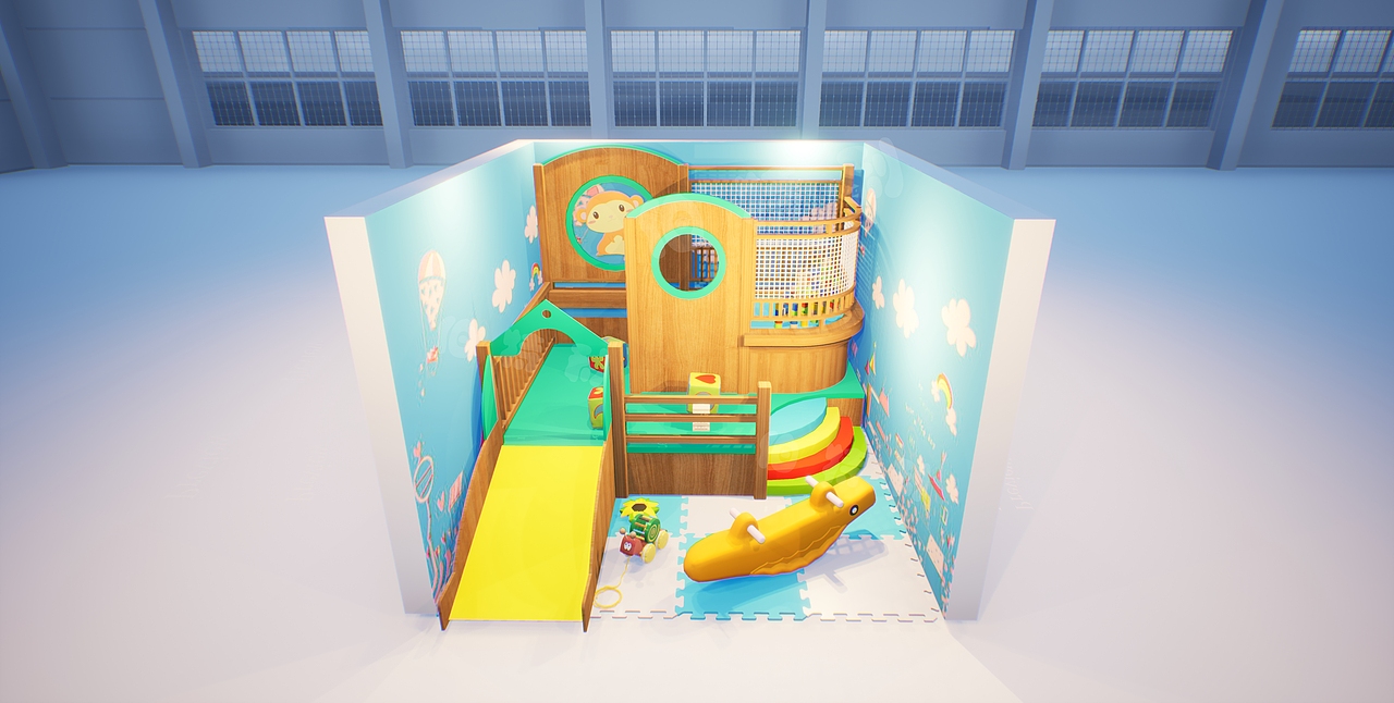 淘气堡作品图片（图ZMTkxMTkxNTUy） - 建筑/空间 - 站酷设计师匠人一心原创素材 - 站酷ZCOOL