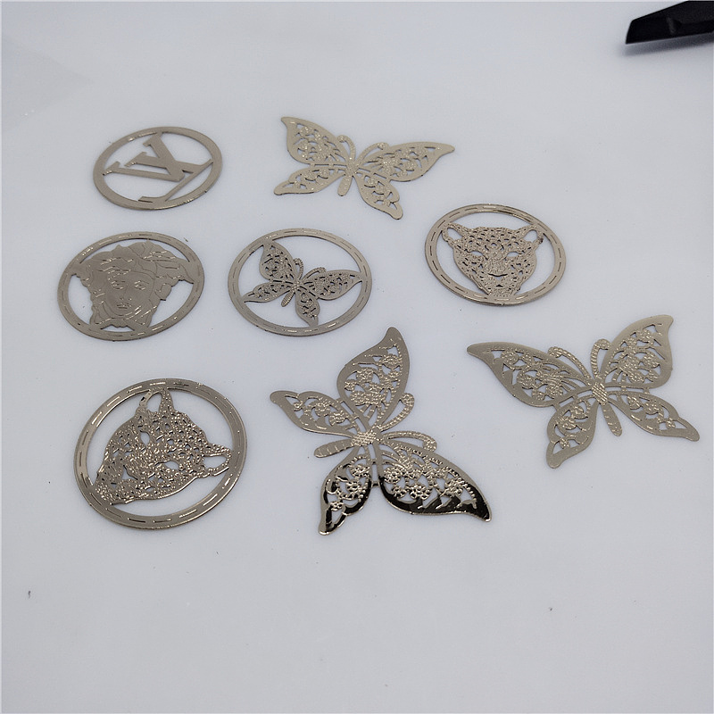 镂空造型金属标志绳子订制文具复古礼品电脑片腐蚀铜片