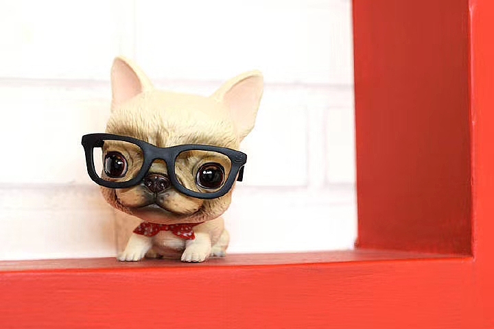 玩拓✘匠心天成 雪娃娃童画 萌宠系列之法斗