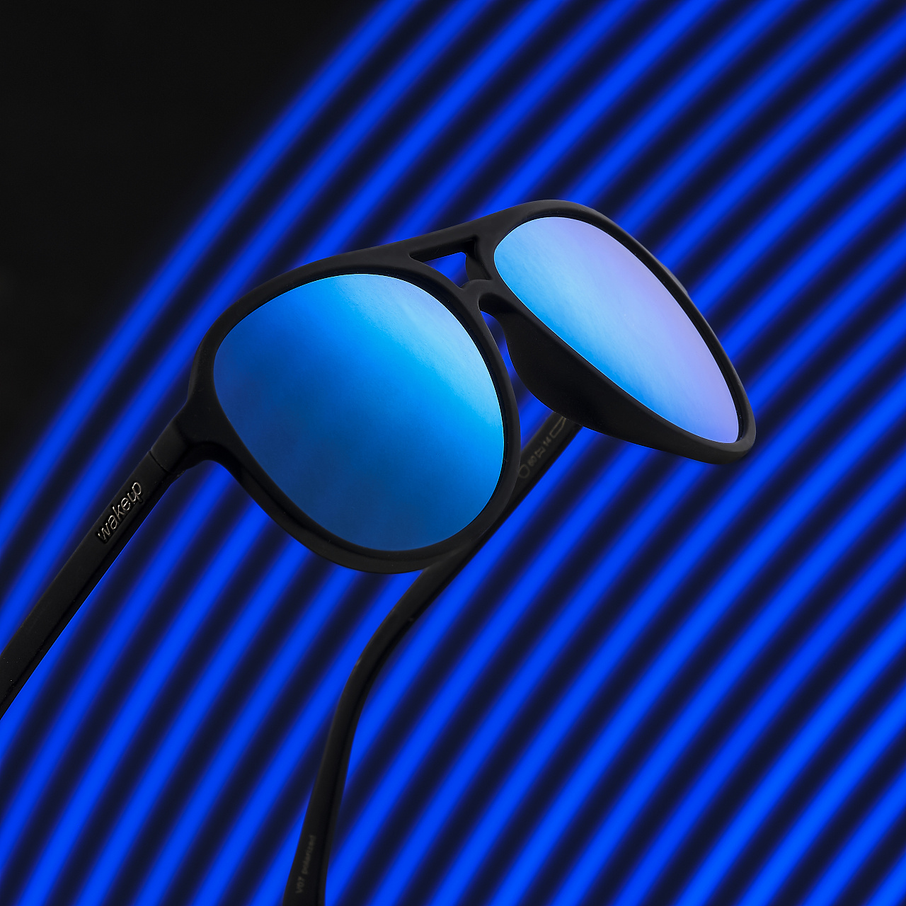 墨镜 眼镜 蓝色