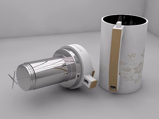 3d制图——九阳豆浆机