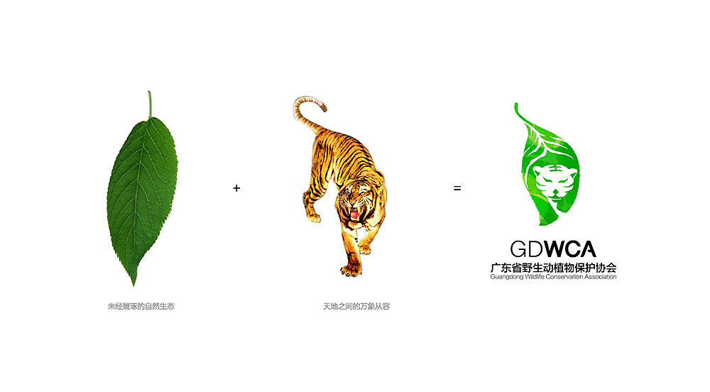 广东省野生动植物保护协会标志vi设计