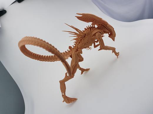 3D打印红蜡作品