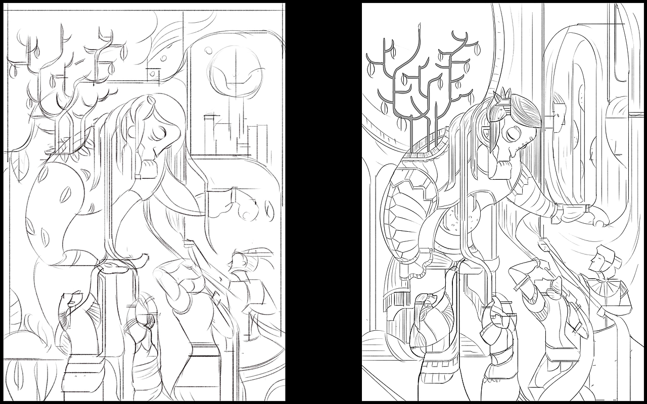 鑫兰（图ZMjg4NzQ1NjMy） - 艺术插画 - 站酷设计师鑫兰灰人原创素材 - 站酷ZCOOL