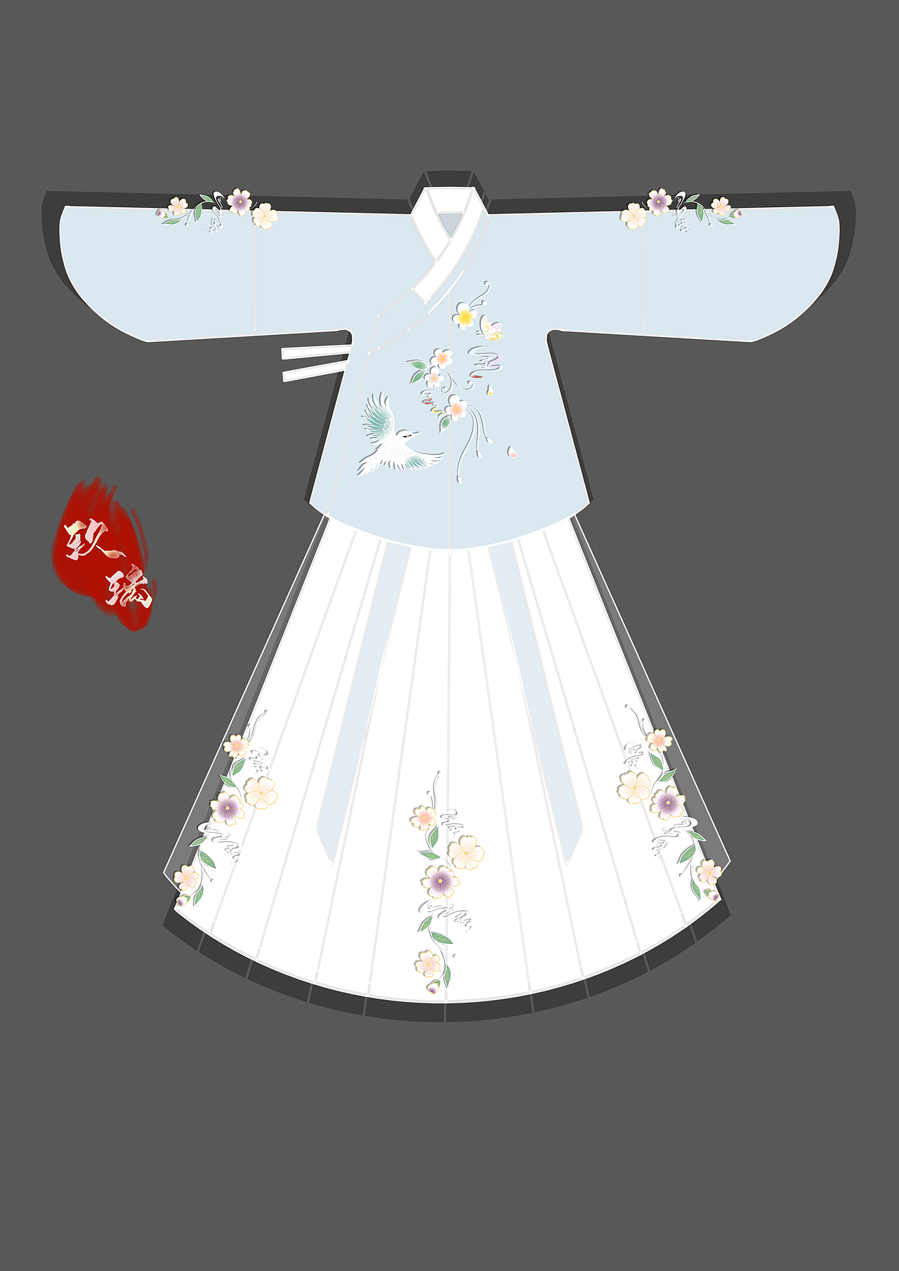 待出佛山/服装设计师/2年前/332浏览玖璃原创汉服设计