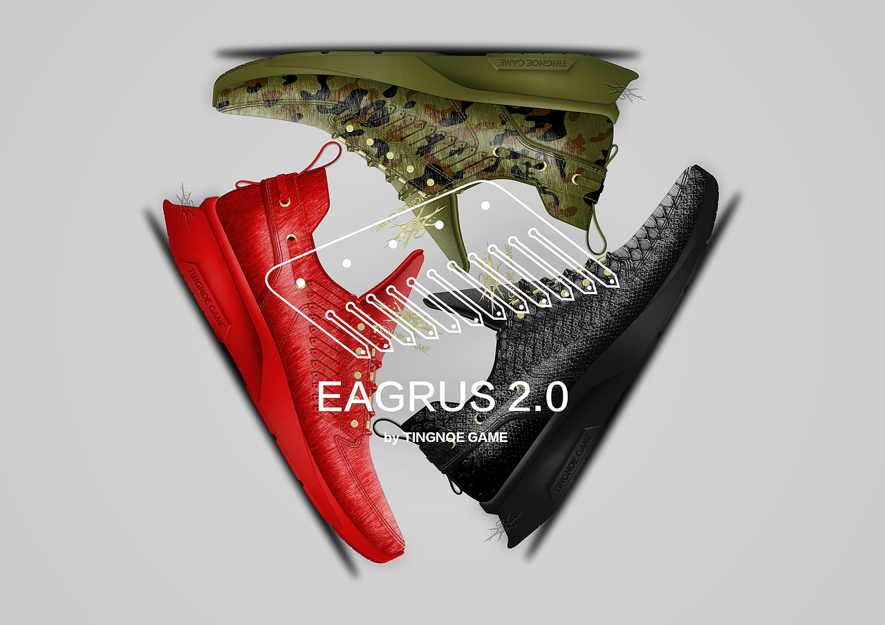 TINGNOE GAME "EAGRUS 2.0" Sneaker.（图ZMTI5NzUwOTg0） - 鞋履设计 - 站酷设计师TingnoeGame原创素材 - 站酷ZCOOL