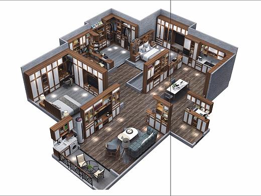 河南全屋定制家具图册设计 版式整体衣柜橱柜画册制作