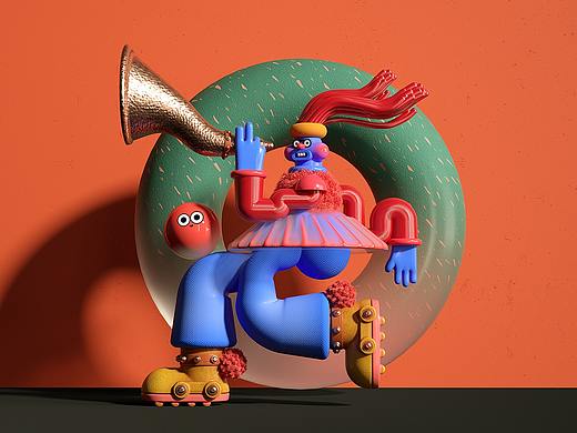 Dumboooo things. C4D works