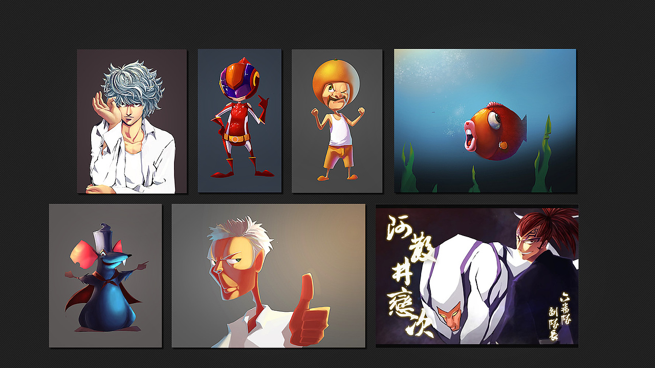 练手场景人物绘画（图ZNTA2MTkzODQ=） - 创作习作 - 站酷设计师fish12原创素材 - 站酷ZCOOL