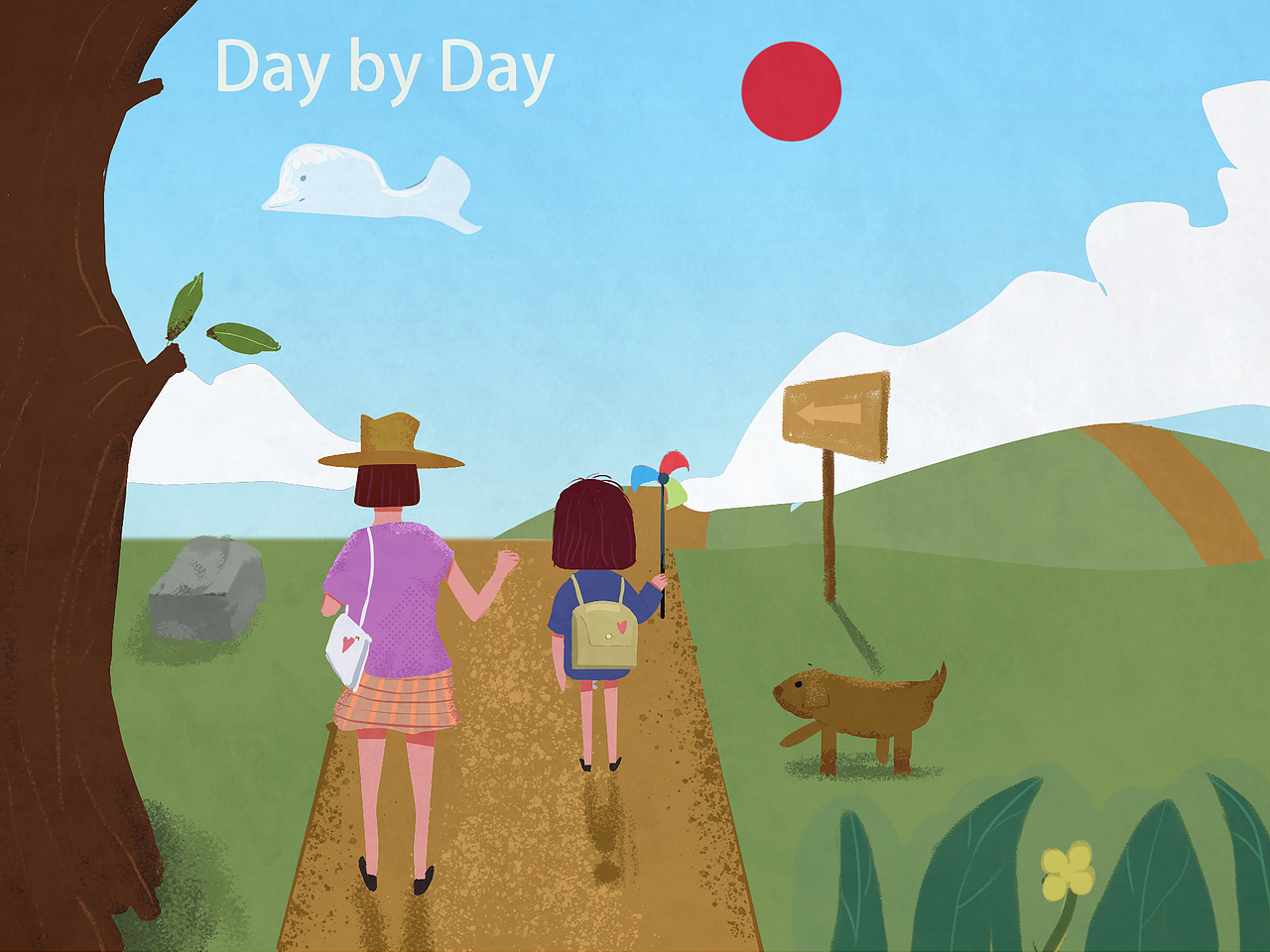 春游（图ZMTU4NjMwNjk2） - 儿童插画 - 站酷设计师xiangxiangbao原创素材 - 站酷ZCOOL