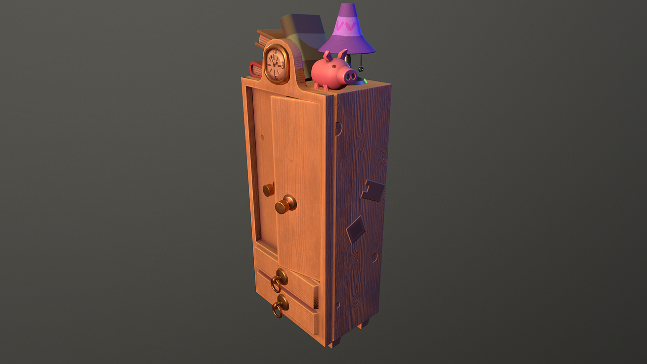 风格化场景练习（图ZMTgxMTIzNjMy） - 场景 - 站酷设计师塑料袋工作室原创素材 - 站酷ZCOOL