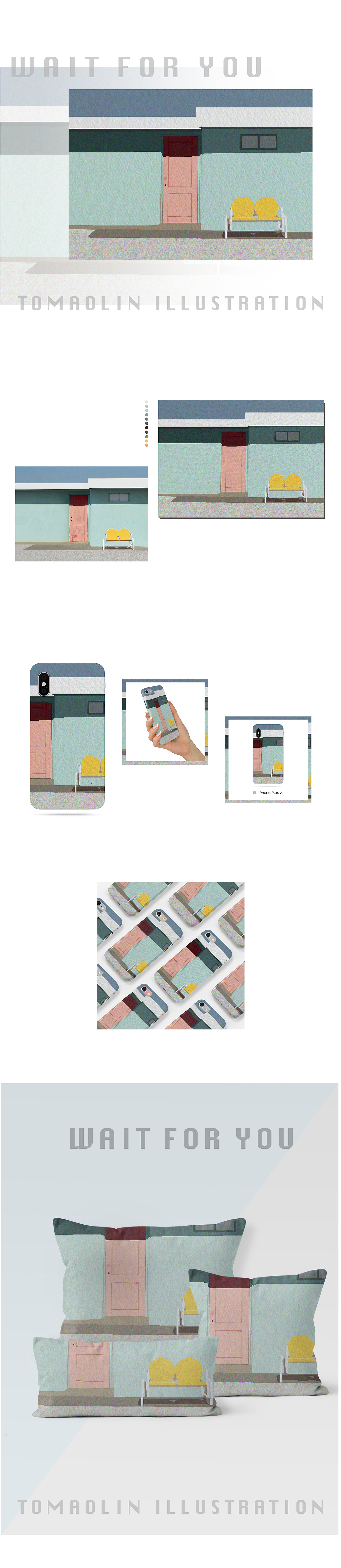 WAIT FOR YOU（图ZMjE1ODQwNzE2） - 商业插画 - 站酷设计师古德猫玲原创素材 - 站酷ZCOOL