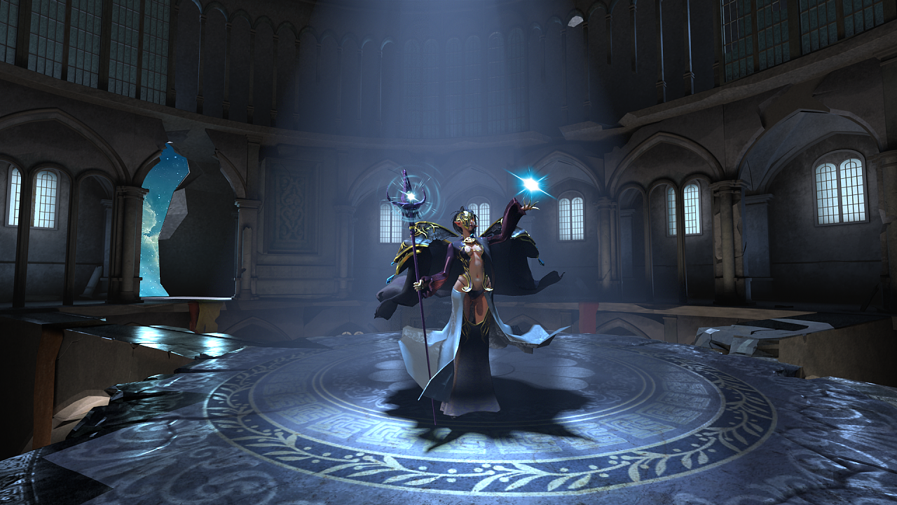 女魔法师3d静帧渲染