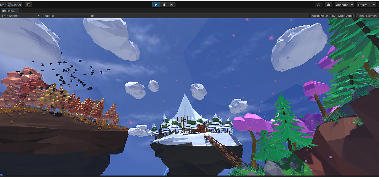 漂浮的春夏秋冬