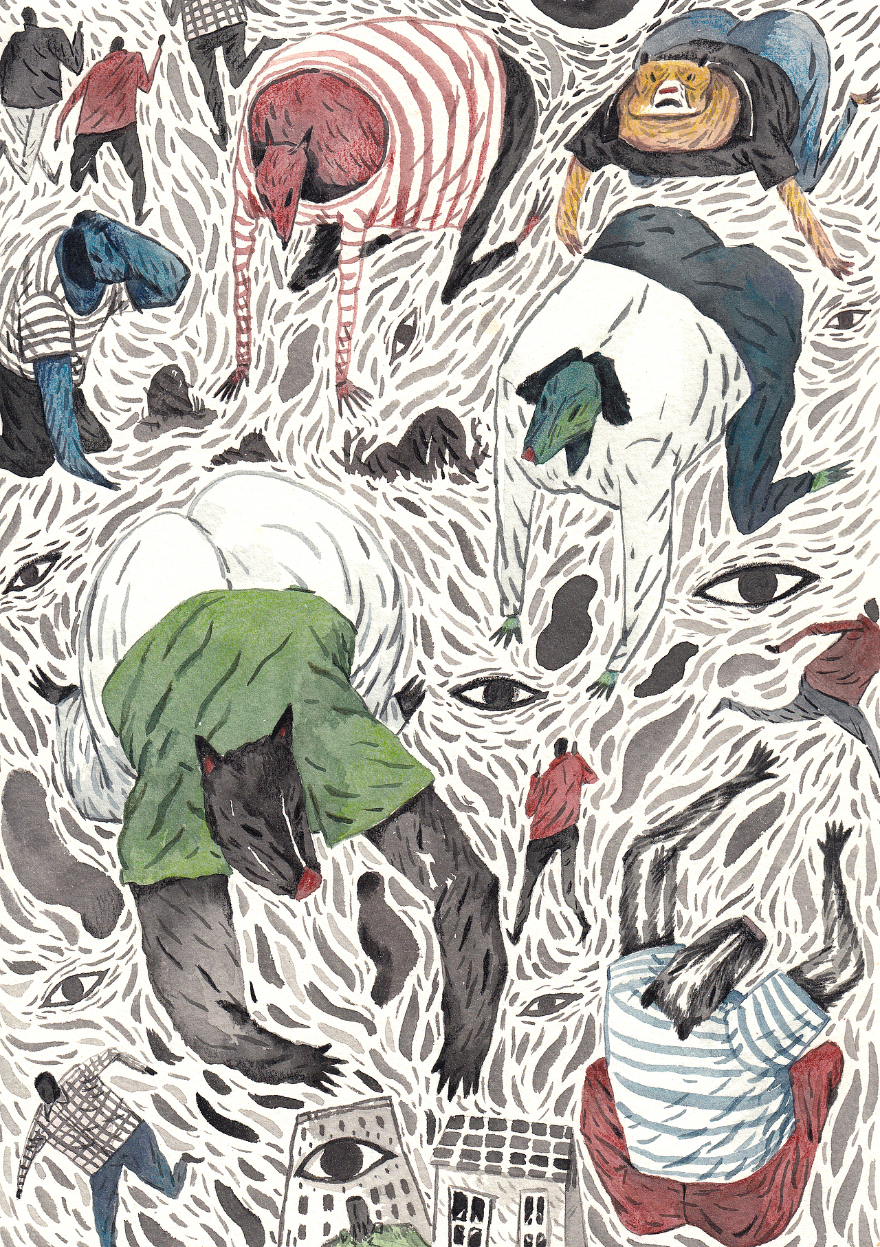 城市森林（图ZMjE2MzUxNjYw） - 创作习作 - 站酷设计师yzxkumo原创素材 - 站酷ZCOOL