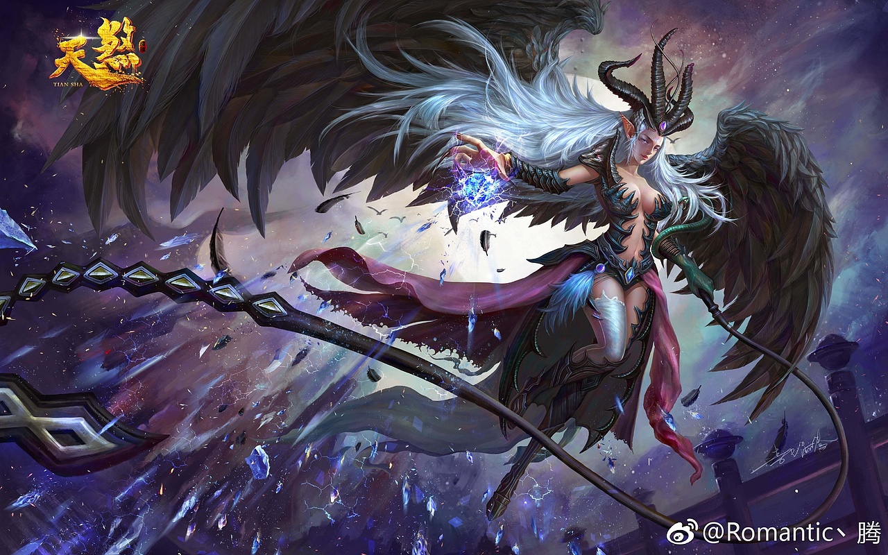 《天煞》（图ZOTExNDczNTY=） - 游戏原画 - 站酷设计师Romantic小腾原创素材 - 站酷ZCOOL