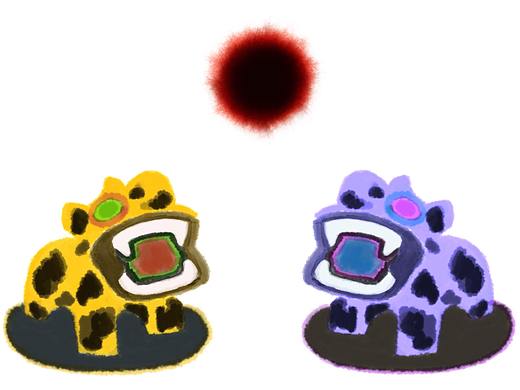 众生相-小怪兽（个人主页-ZNTE0OTU1MjA=） - 艺术插画 - 站酷设计师思想道德小标兵原创素材 - 站酷ZCOOL