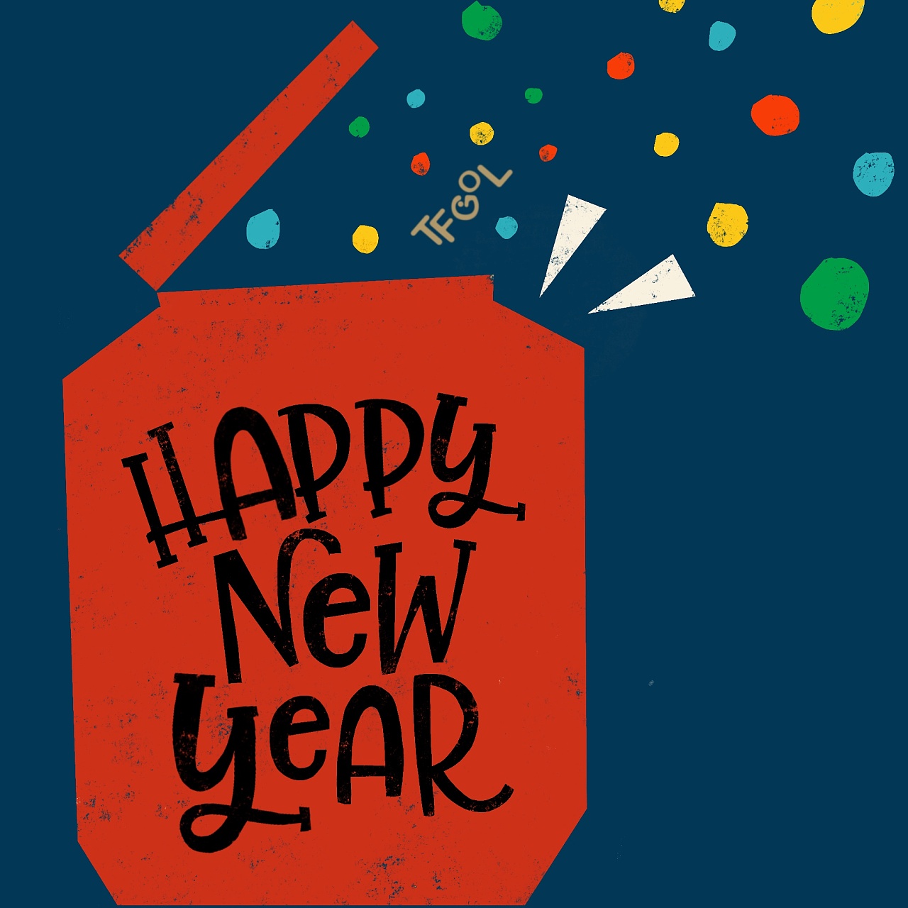 happy new year|插画|创作习作|焦典典_原创作品-站酷zcool