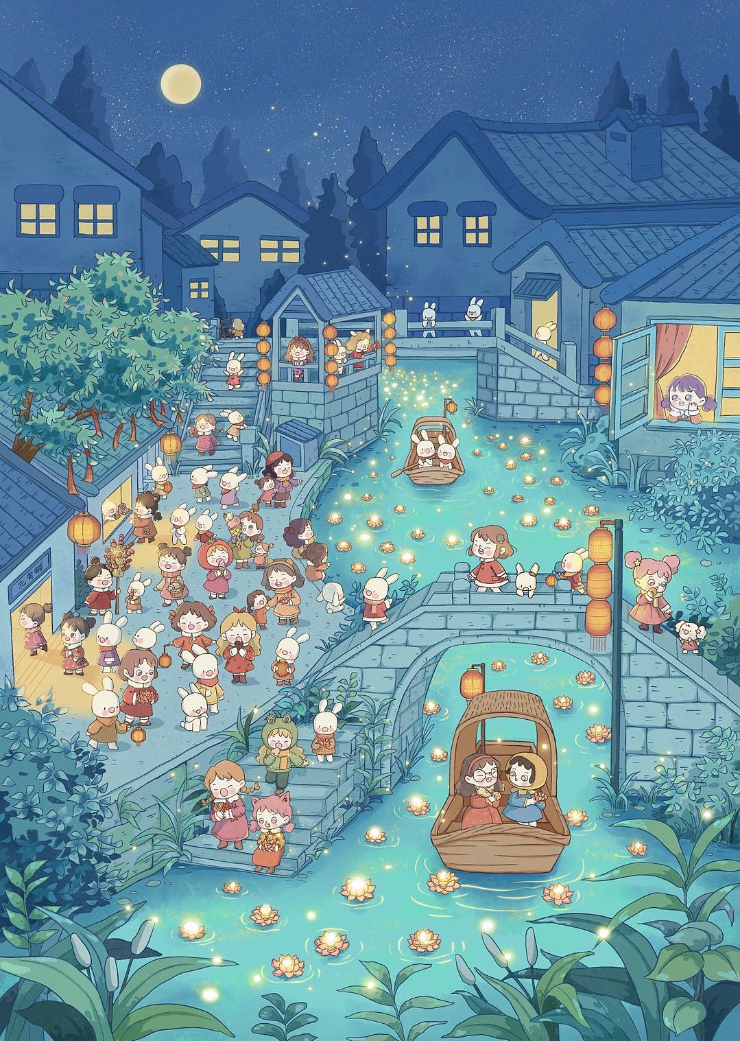 近期iPad插画场景合集