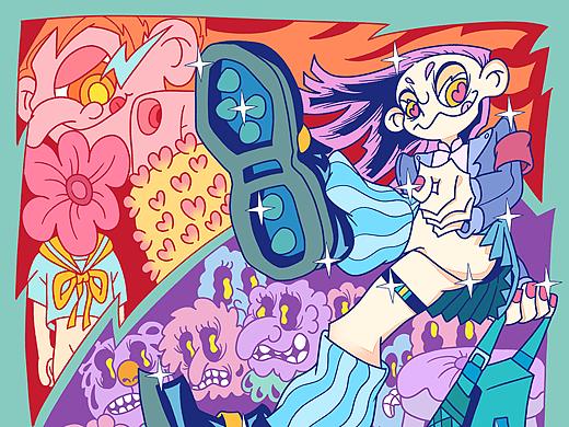 原创插画/安阳怪人AYC FREAKS