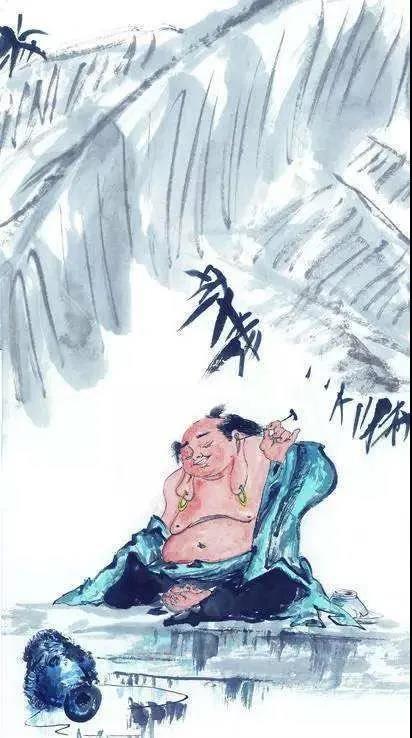 采耳墙绘素材 墨阳文化艺术