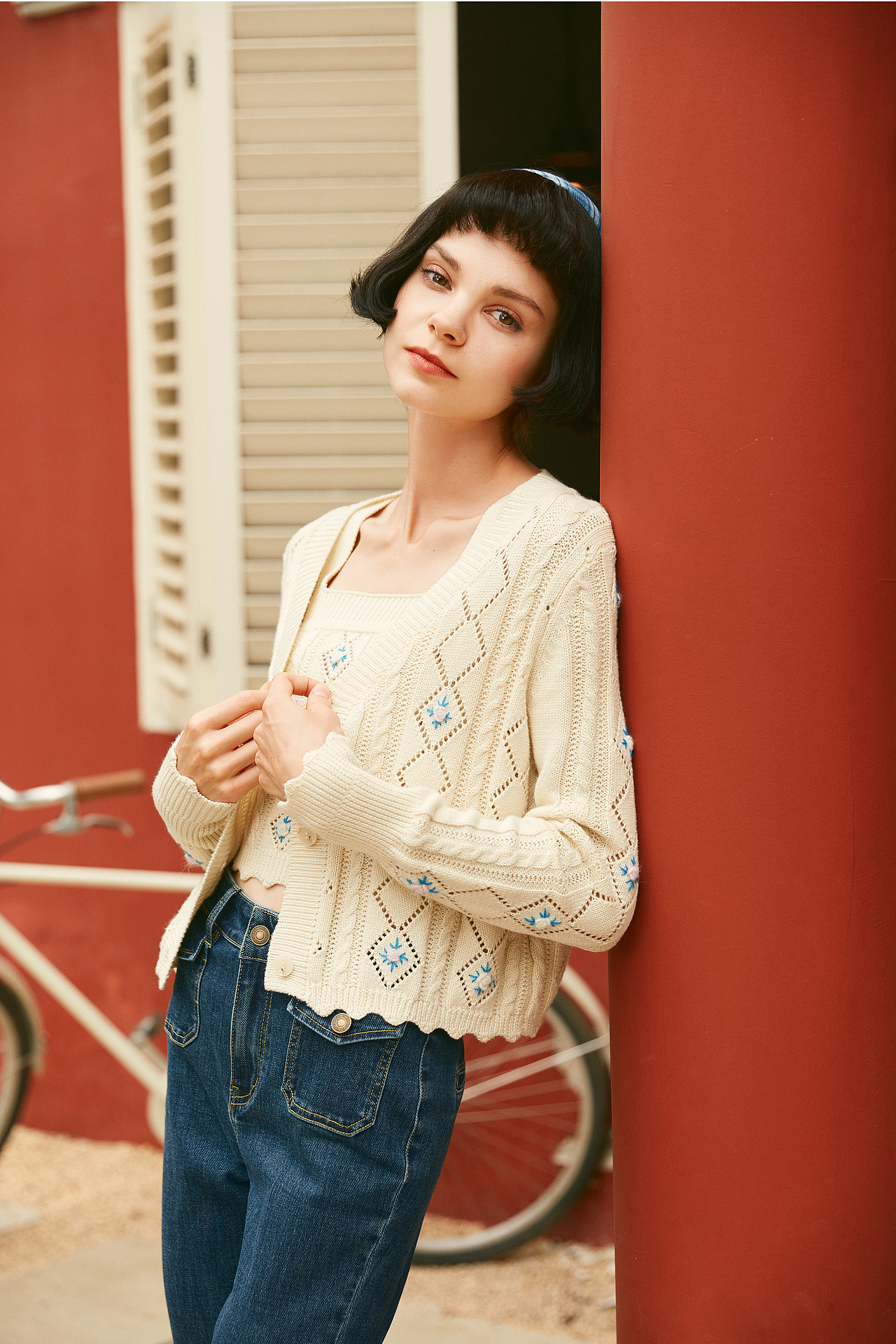 服饰摄影 cos电影《天使爱美丽》女装摄影海报乐趣文化