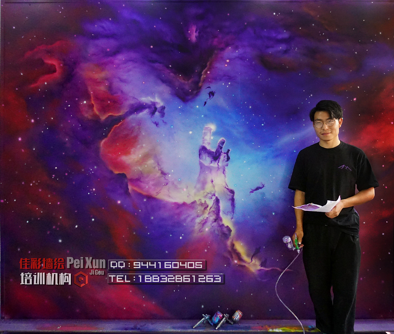 墙绘（图ZMTQyNjczNDU2） - 新锐潮流插画 - 站酷设计师佳彩墙绘培训机构原创素材 - 站酷ZCOOL