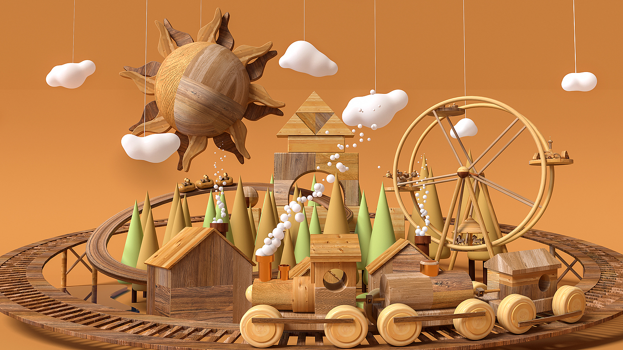 积木动画临摹（图ZMjUzODY1Njc2） - 场景 - 站酷设计师Ice_Away原创素材 - 站酷ZCOOL