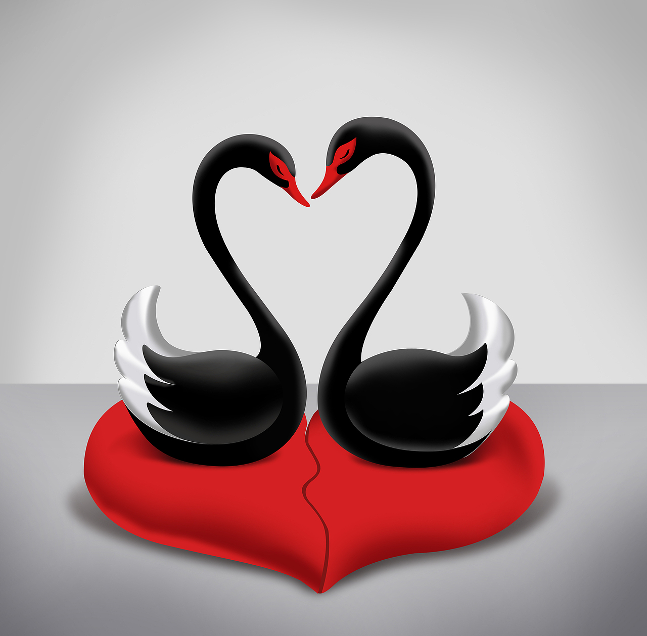 产品设计 | 情侣天鹅摆件 SWAN