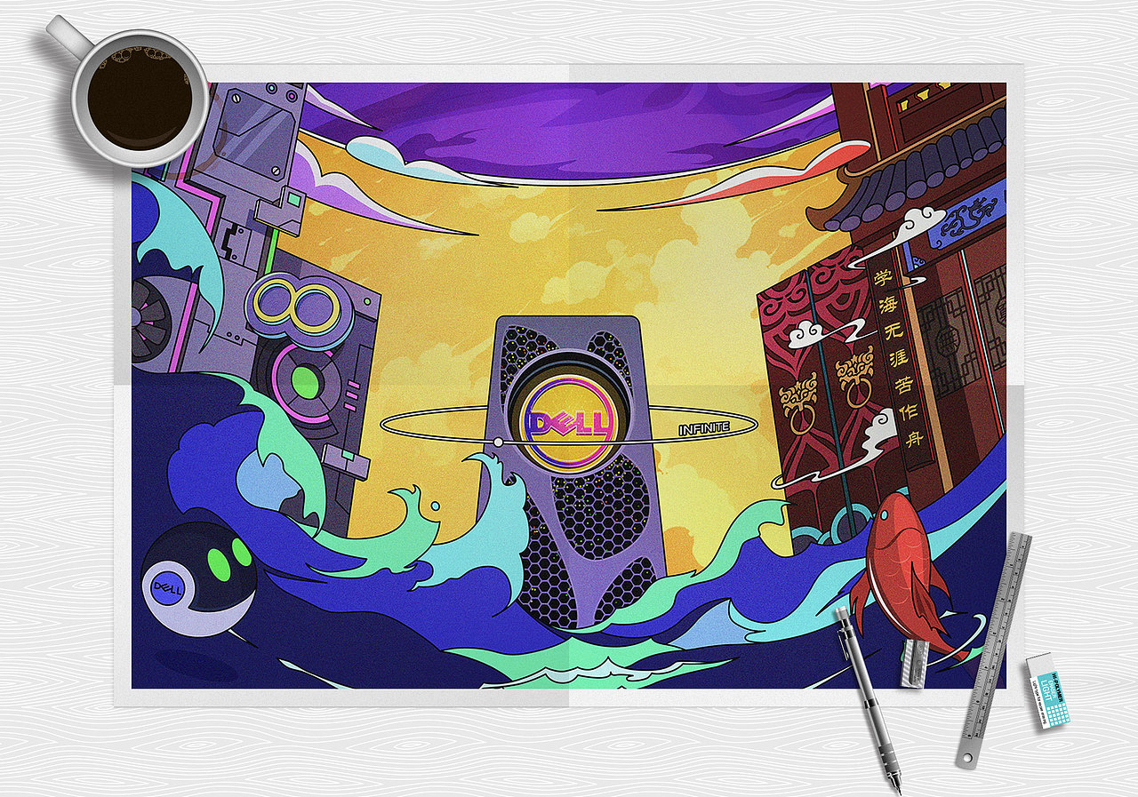 为灵感不设限，引无限敬永恒！（图ZMjMzMDIxMTky） - 海报 - 站酷设计师GCwork原创素材 - 站酷ZCOOL