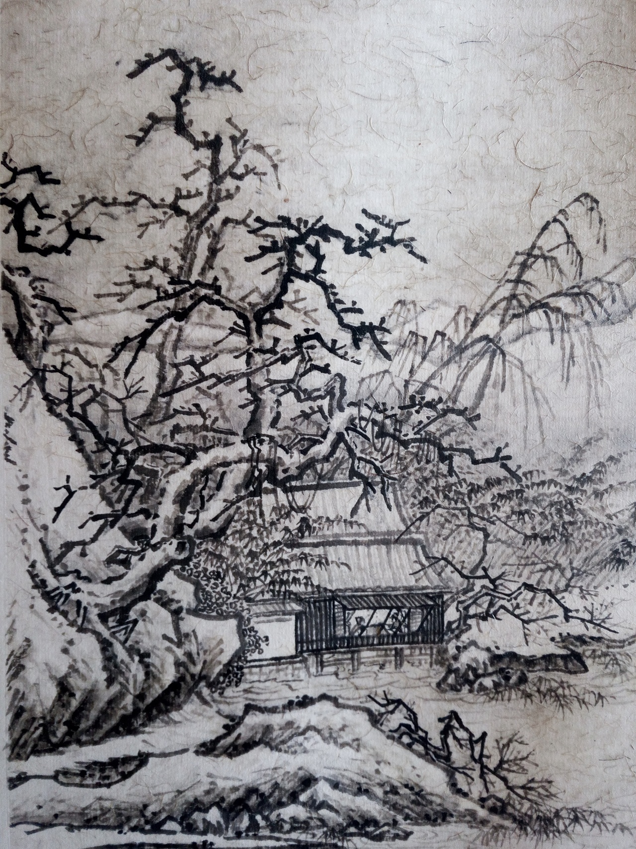 雪堂客話（圖ZNDcwMjQwMDg=） - 繪畫 - 站酷設(shè)計(jì)師李斌910924原創(chuàng)素材 - 站酷ZCOOL