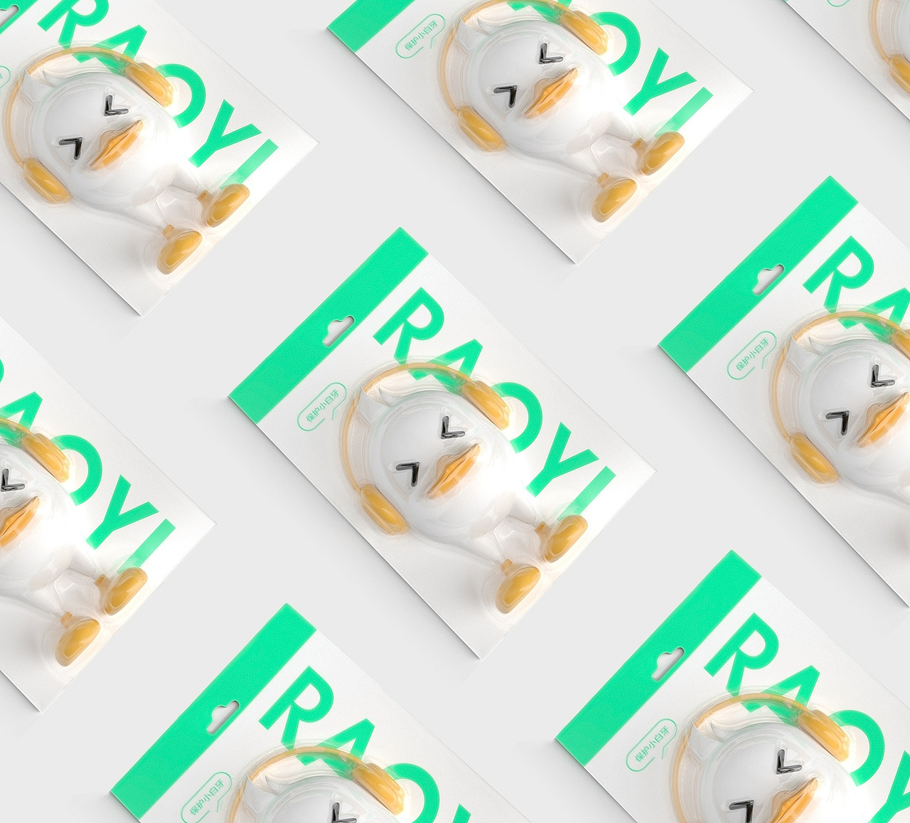 RAOYI小白牙(小白鸭)IP形象