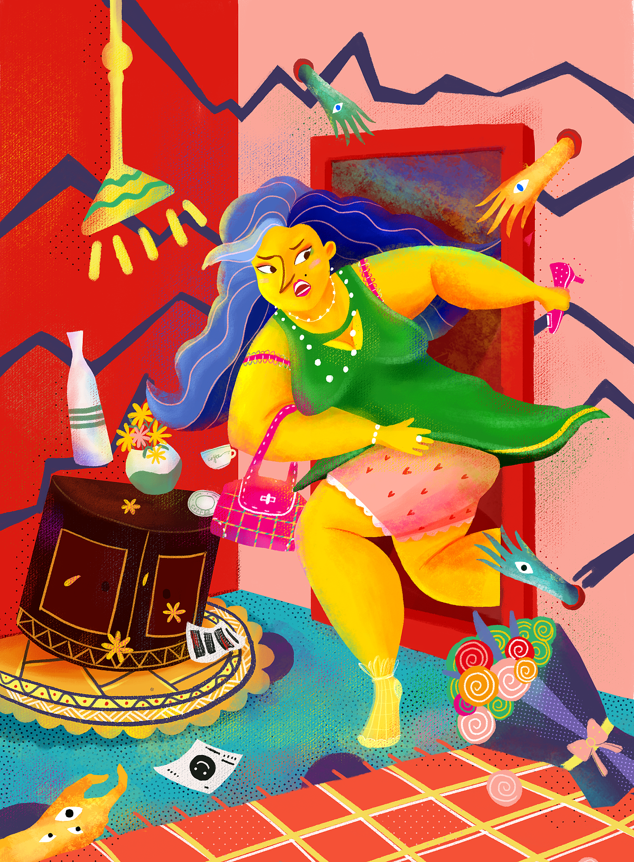 插畫風格習作（圖ZMjkyNjQwODEy） - 創(chuàng)作習作 - 站酷設計師漓音原創(chuàng)素材 - 站酷ZCOOL